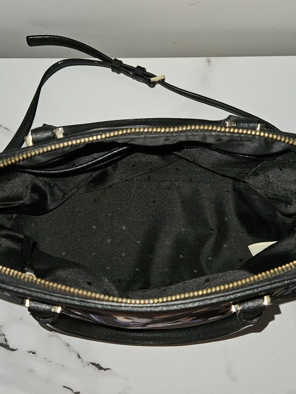 Kate Spade New York Cameron Street Blue Floral Margot Satchel (EUC)